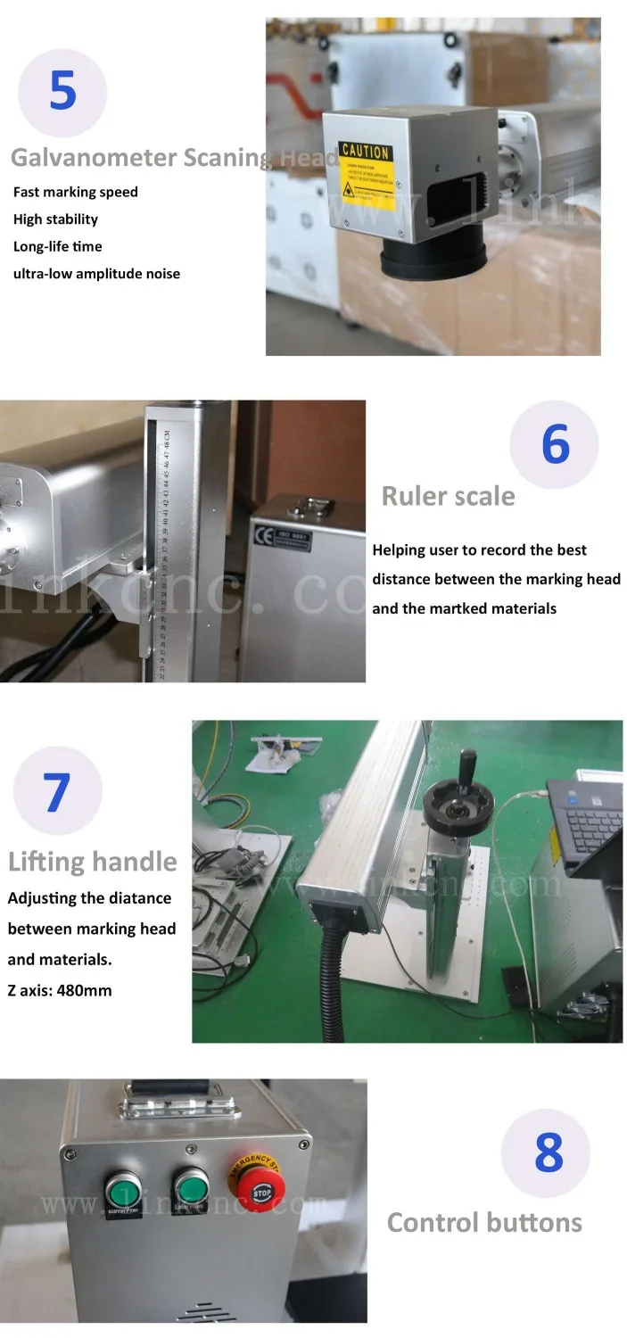 Laser 20W 30W 50W Portable Fiber Marking Machine Price For Metal Glass Plastic | Инструменты
