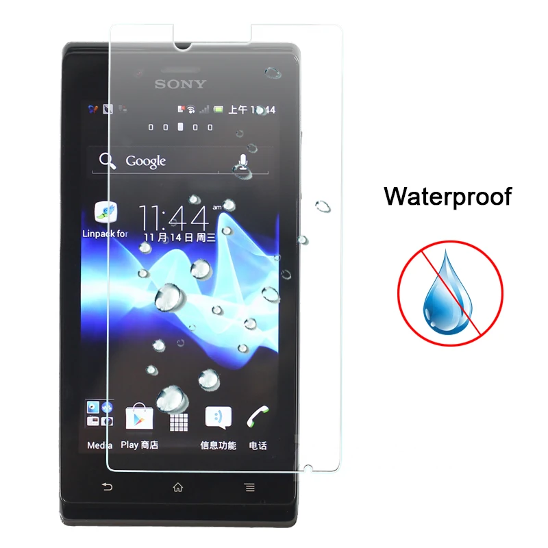 На Sale1pc Взрывозащищенная нано мягкая пленка для Sony Xperia J ST26i 4 &quotводонепроницаемая