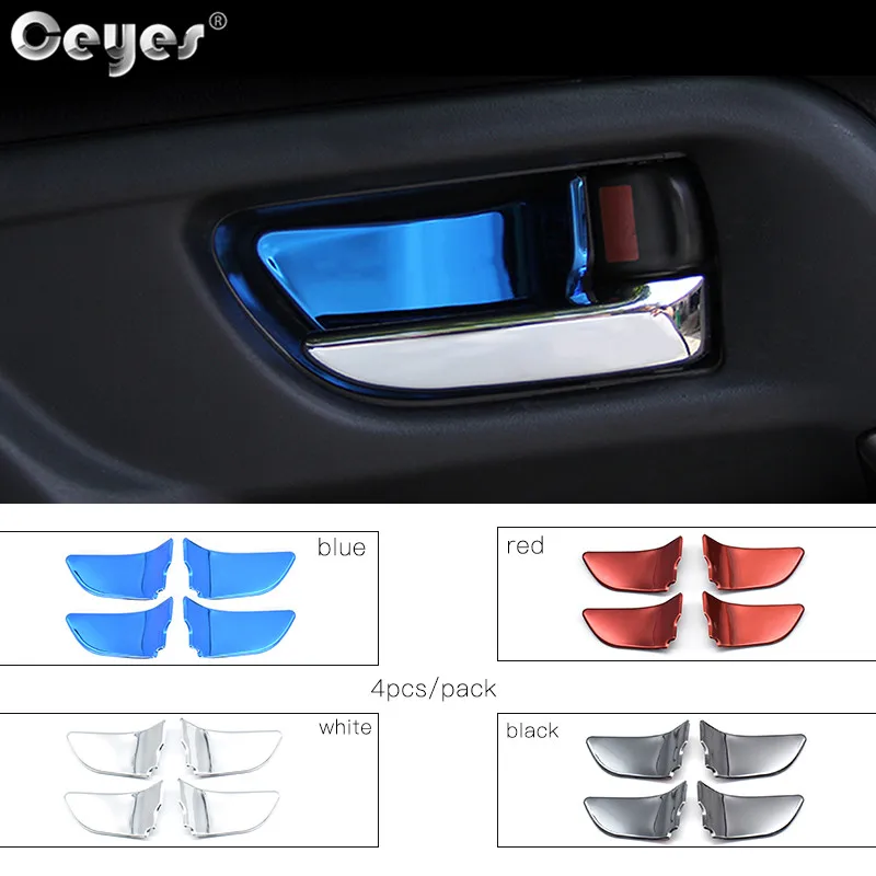 Ceyes автомобильный Стайлинг Аксессуары для интерьера Дверная чаша ручка Крышка