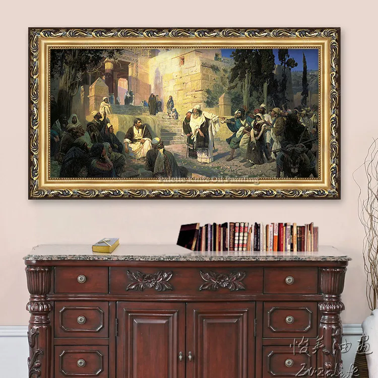 Jesus Christ Canvas Posters and Prints Wall Art Pictures for living room Home Decor cuadros decoracion Oil painting 155 | Дом и сад