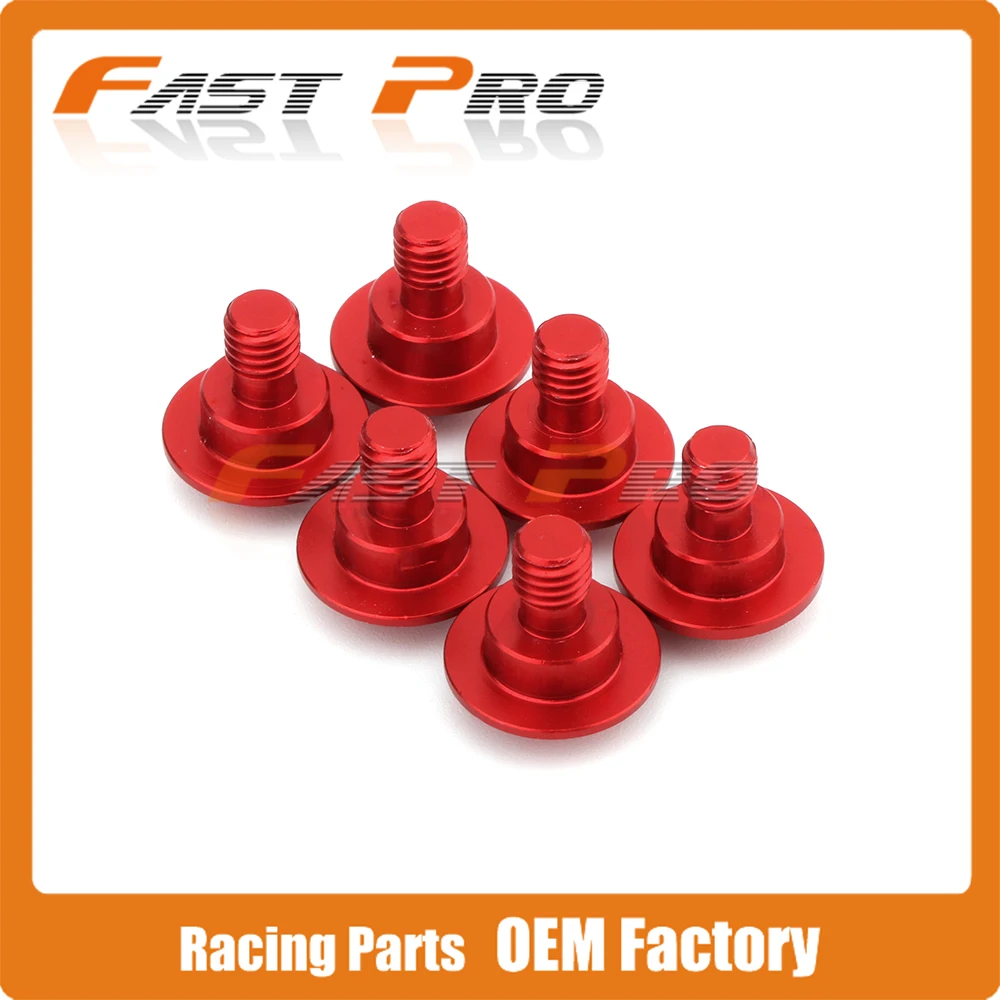 6 шт передняя вилка гвардии Шурупы Для HONDA CR85R CRF150R CRM250 CRF250L CRF250M CRF250 XR250 XR400 CRF150 R CRF 250L XR 250