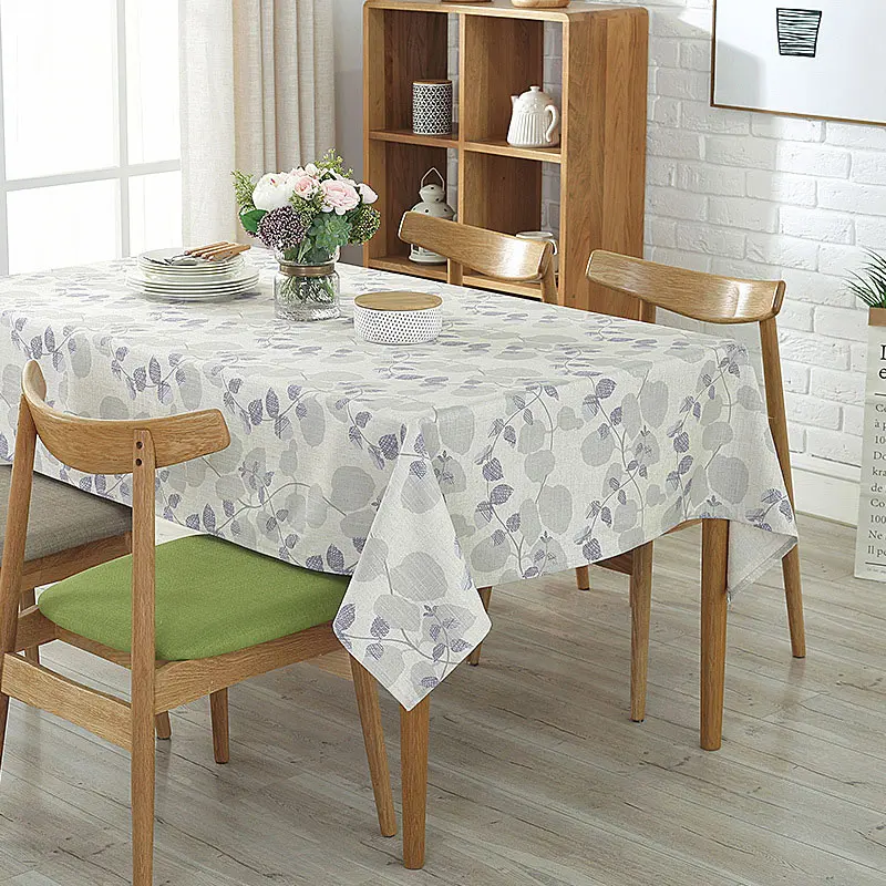 New Modern Minimalist Table Cloth Cotton Tablecloth Waterproof Clean Round Table Rectangular Tablecloth Hotel Coffee Home Dining - Цвет: 3