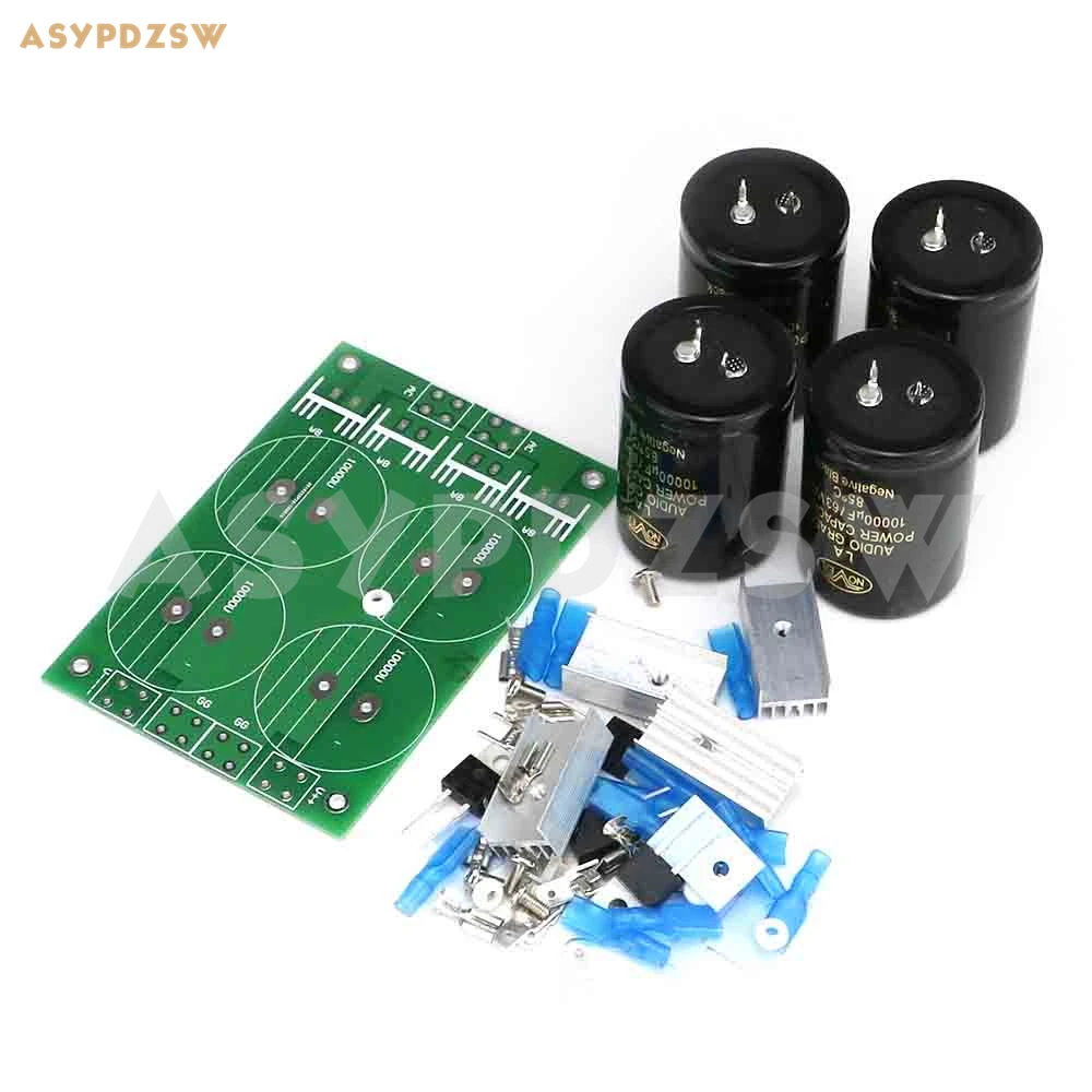 Блок питания HPO для усилителя DIY комплект 30 А 10000 мкФ 63V X4 фильтр диодного