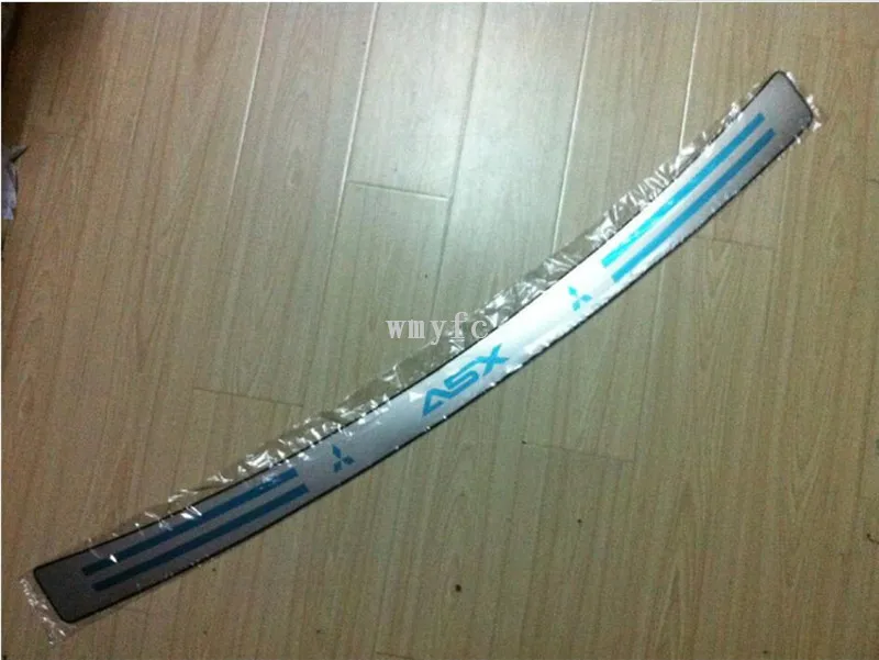 Stainless steel After guard back Rear Bumper Sill Car Accessories For Mitsubishi ASX 2010 2012 2013 1pcs