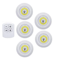 dimmable touch sensor led under cabinet light cob led puck lights closet cupboard showcase drawer wardrobe indoor night light