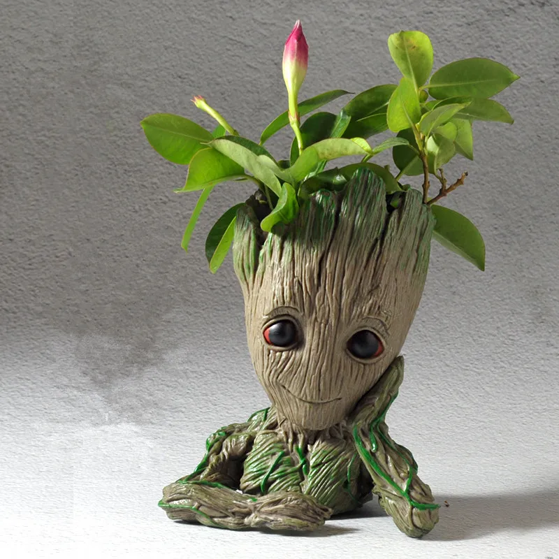 Ваза Дерево Privette бюст модель изысканный реалистичный мясо горшок домашний офис