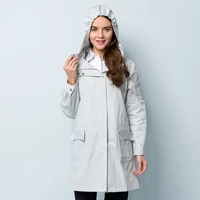 insaho anti radiation suit men and women with tooling room trench coat shd025 work clothes coat the control room