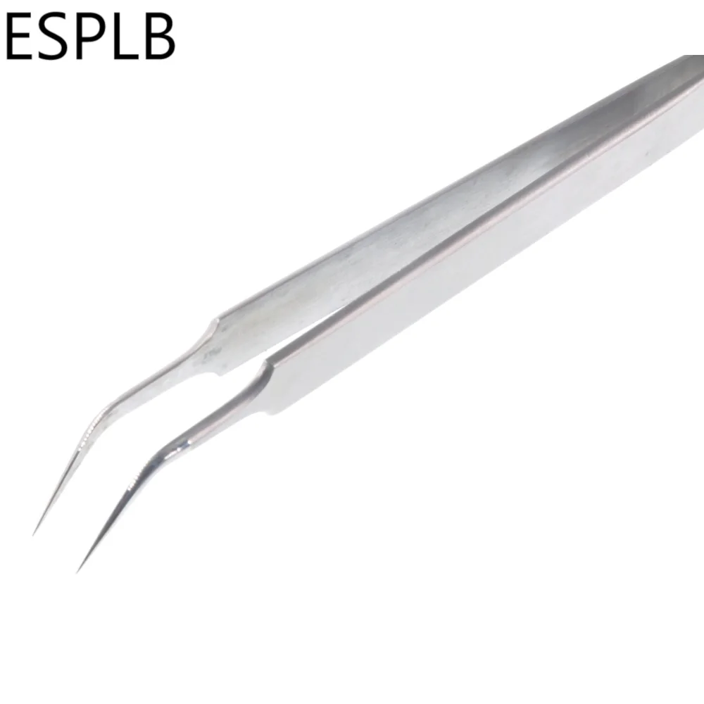 160 мм длинные ультраточные пинцеты из нержавеющей стали промышленные прямые