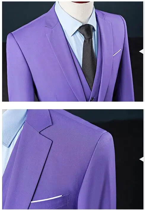 2019 хит продаж дешевые светло фиолетовые костюмы жениха пиджак и брюки жилет для