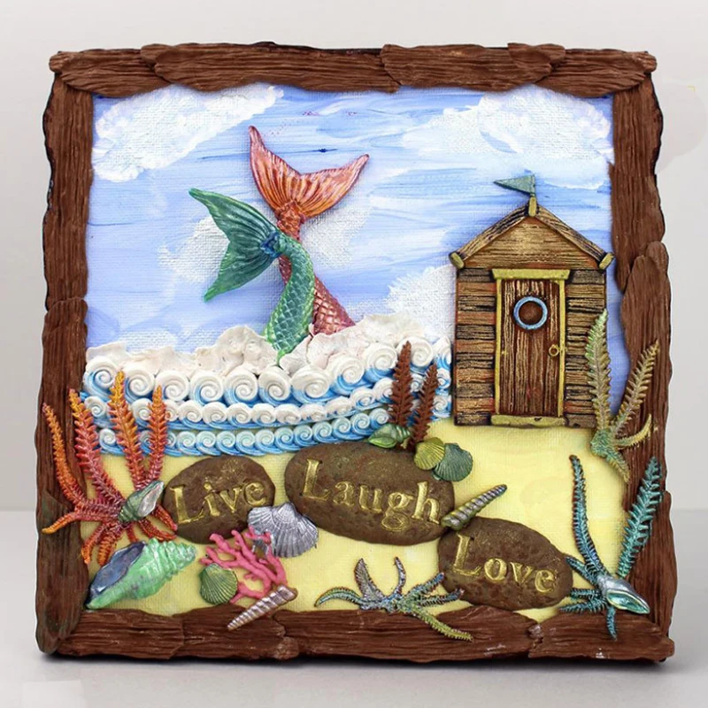 Dream driftwwood& Word Stones силиконовая форма помадки формы для украшения торта Форма в виде гитары для мастики формы, Sugarcraft, кухонные аксессуары