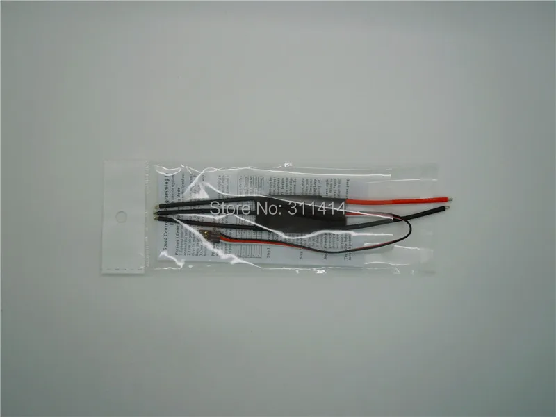 5 шт./лот 30A RC ESC бесщеточный двигатель с 3A / 5V BEC 2-3S для самолета Оптовая акция +