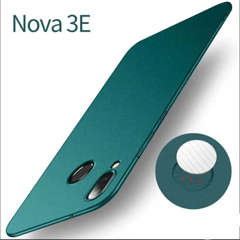 For Huawei P20 Case Matte Original AIXUAN Pro Lite Nova 3E Metal Plastic Magnetic Car Holder Cover P10 | Мобильные телефоны и