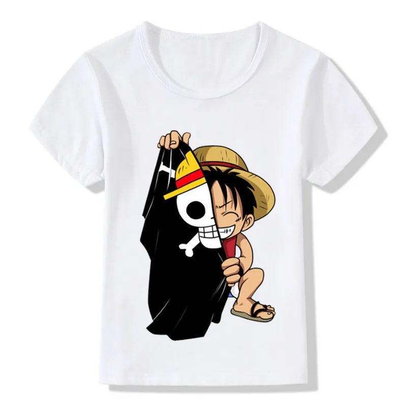 

Boys/Girls's Funny Anime T-shirts Baby Kids Toddler Luffy Childhood Printed Top Tee Children Summer Short Sleeve Clothes,ooo2297