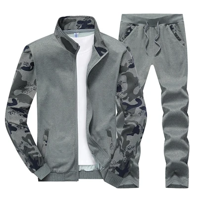 Dark Grey DIMUSI, весенние мужские наборы спортивной одежды, спортивный костюм, мужская верхняя одежда, свитшоты, пэчворк, мужские толстовки, стоячий воротник, мужской спортивный костюм, 4XL, TA046 - Цвет: Dark Grey