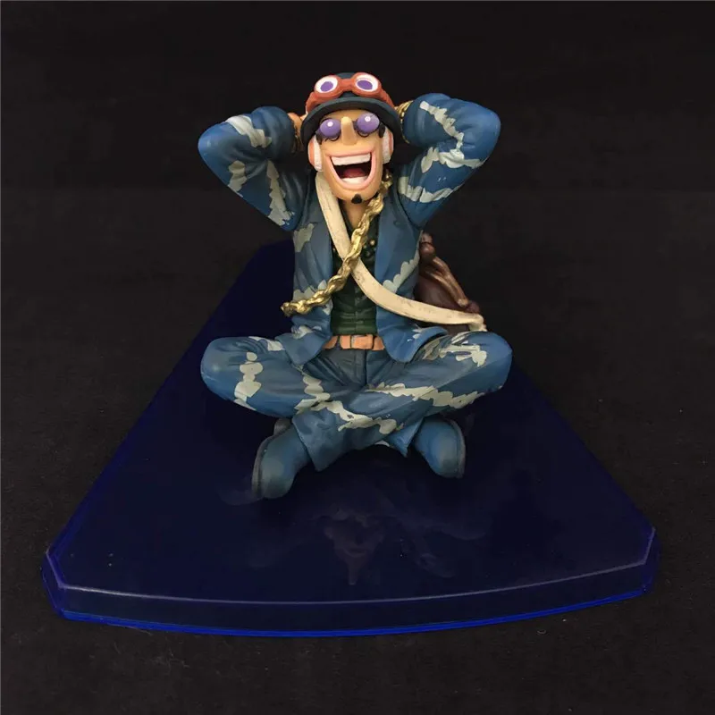 Аниме одна штука Zero Fourieen Usopp ПВХ фигурка модель игрушки 20 летие сидя фигурки Куклы