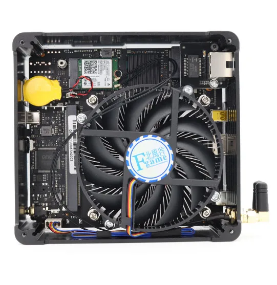 Новейший игровой мини компьютер i9 9880H 8 Core 16 потоков 2 * DDR4 2666 МГц M.2 Nuc Windows 10 Pro Linux