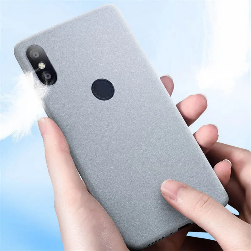 Матовый чехол с песчаником для Xiaomi mi 9 A2 Lite 8 SE A3 9 T, тонкая жесткая задняя крышка для Red mi Note 7 8 Pro 5 4 4X 6A S2 7A