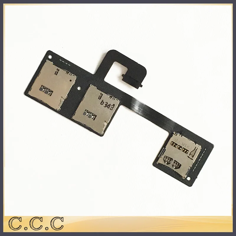 Оригинальный Для HTC один m7 Dual SIM 801e 802 т 802D Вт Card Reader Держатель Слот лоток шлейф |