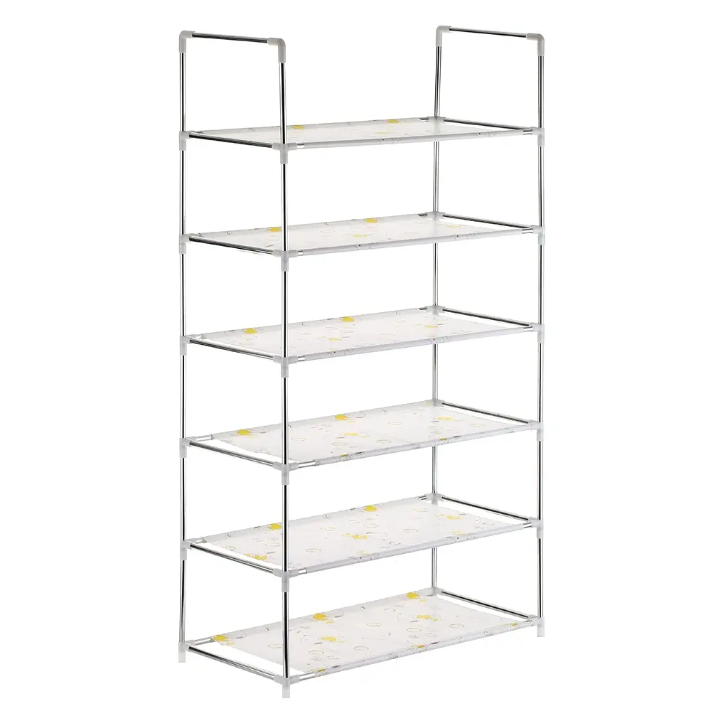 Многофункциональный 4/5/6 ярусная полка для обуви книга Органайзер Домашний для хранения обуви стойки Шкаф с полками большие штабелируемые полки держит