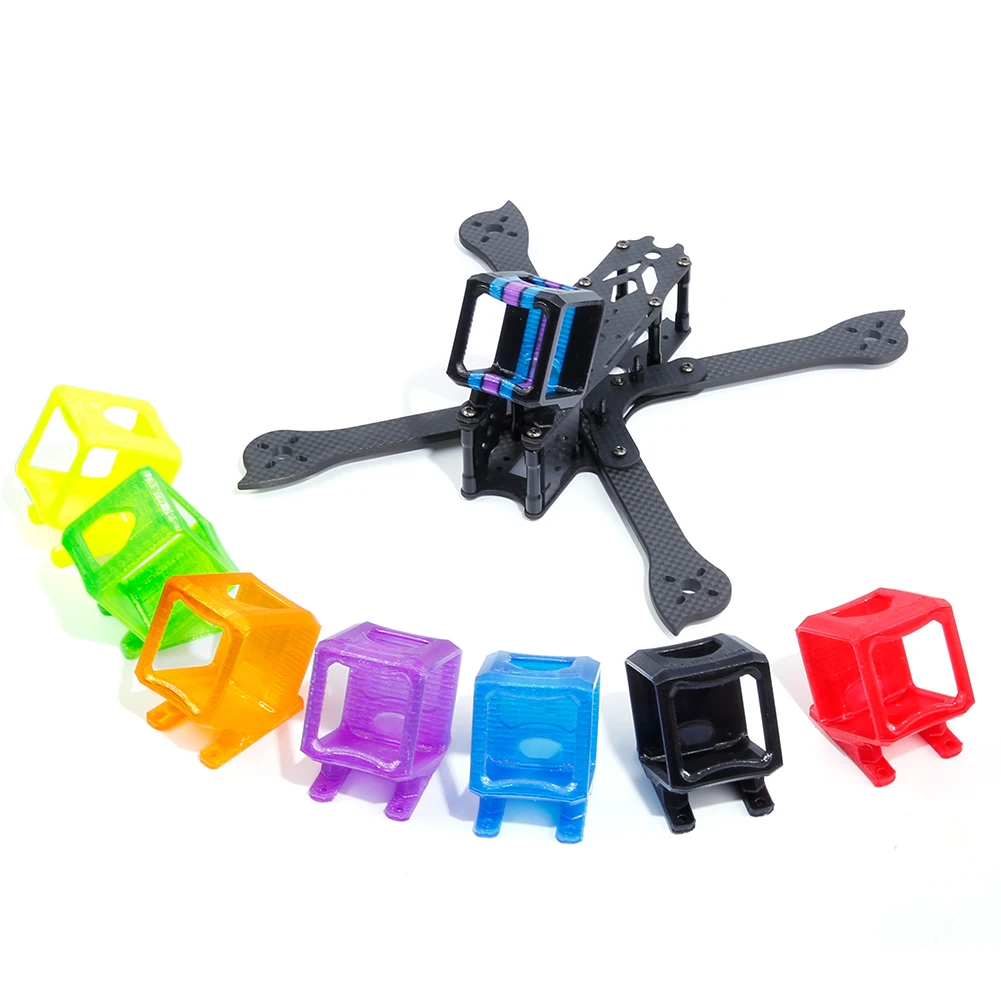 3D Printed TPU FPV Fixed Camera Mount Holder For Gopro 5/Hero 4 Session For iFlight iX5 V3/XL V3/V4 FPV Racing Drone Parts