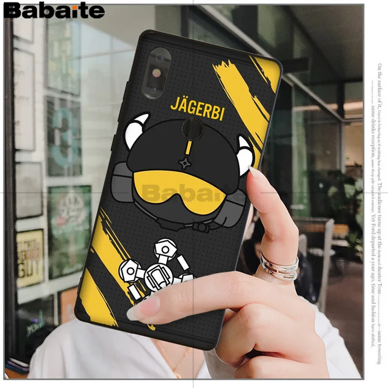 Babaite rainbow six siege разноцветный милый чехол для телефона, аксессуары для xiaomi mi 6 8 se note2 3 mi x2 redmi 5 5plus note 4 5 5 Чехол