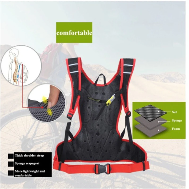 

BATFOX NEW Cycling Bag Bicycle Backpack Cycle Equipment 15L Small Bike Rucksacks Outdoor Running Travel Sport bisiklet aksesuar