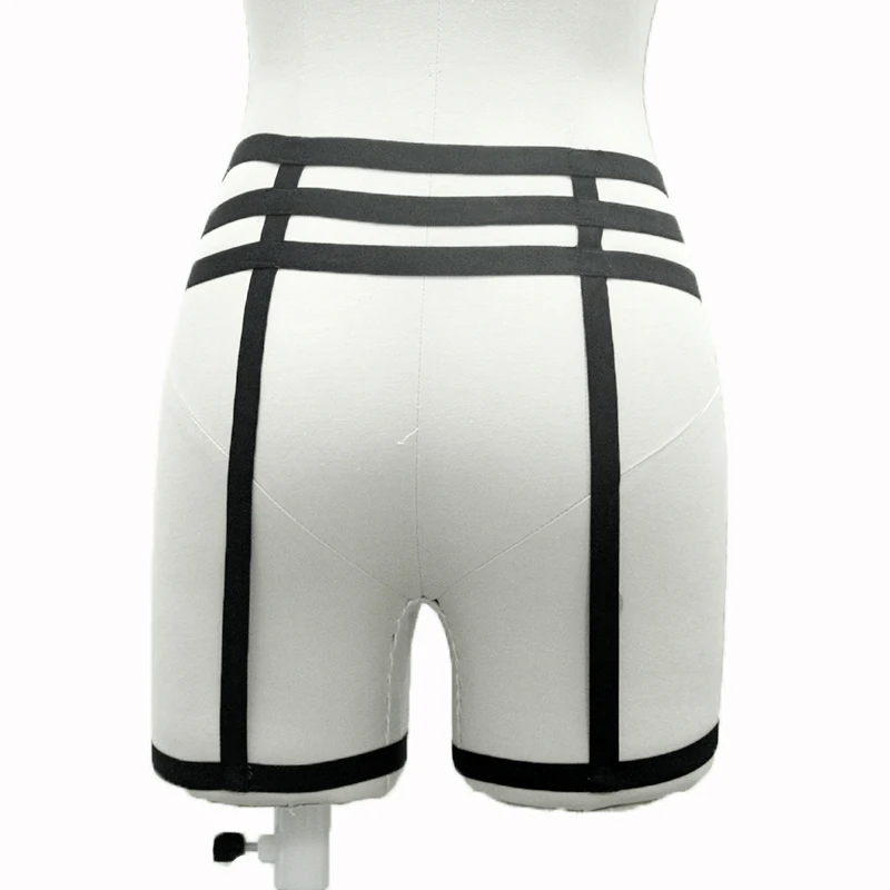 2017 новая мода Пастельная подвеска в готическом стиле пояс для чулок черная