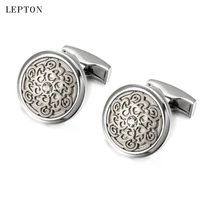 hot selling round vintage totem cufflinks for mens wedding groom fashion man business french shirt cuff links relojes gemelos