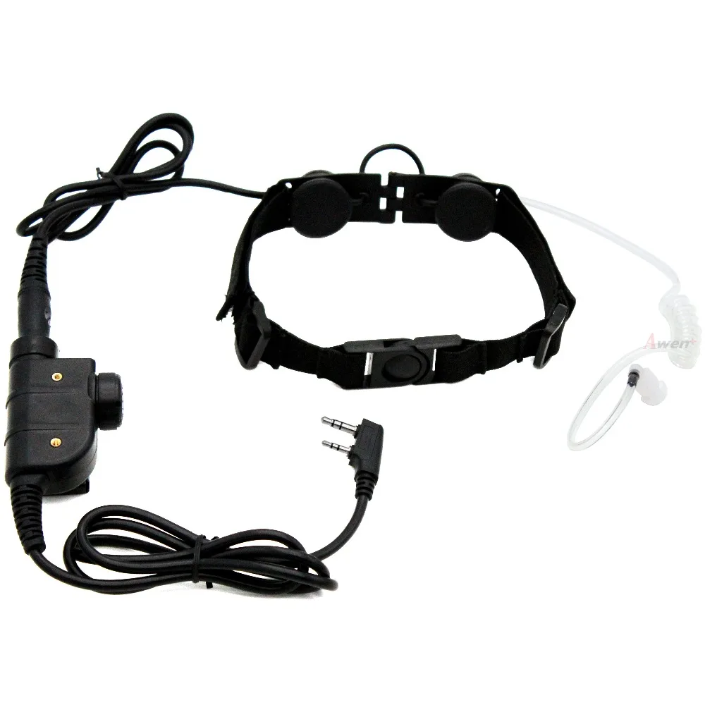 Z тактическая горловина Mic Z003 гарнитура с Silynx PTT для BaoFeng UV 5R 5RA 5RE 5X Retevis H777 TYT Walkie