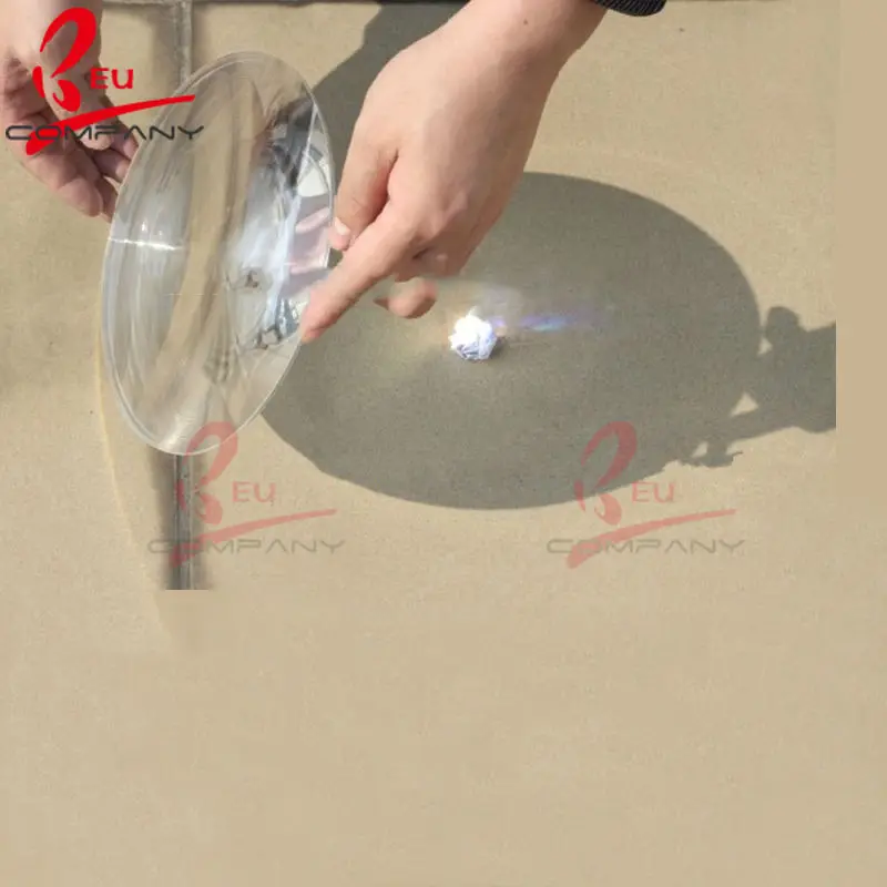 Диаметр 200 мм круглые зеркальные солнечные конденсаторы пластиковые линзы