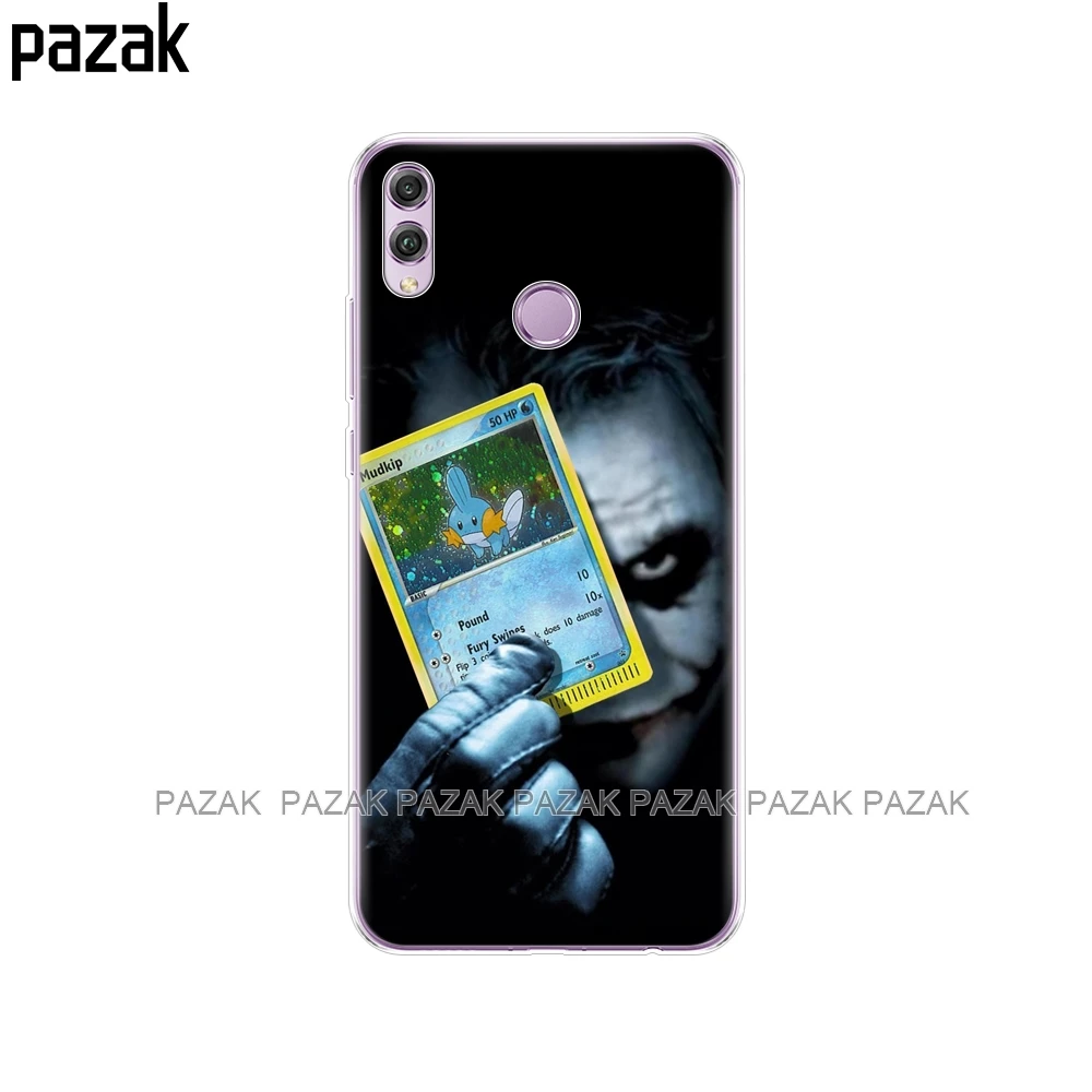 61383 Силиконовый чехол для huawei honor 8x, чехол 6,5 дюйма, мягкая задняя крышка из ТПУ для huawei honor 8x, защитный чехол для телефона, чехол, сумки с рисунком - Цвет: 61383