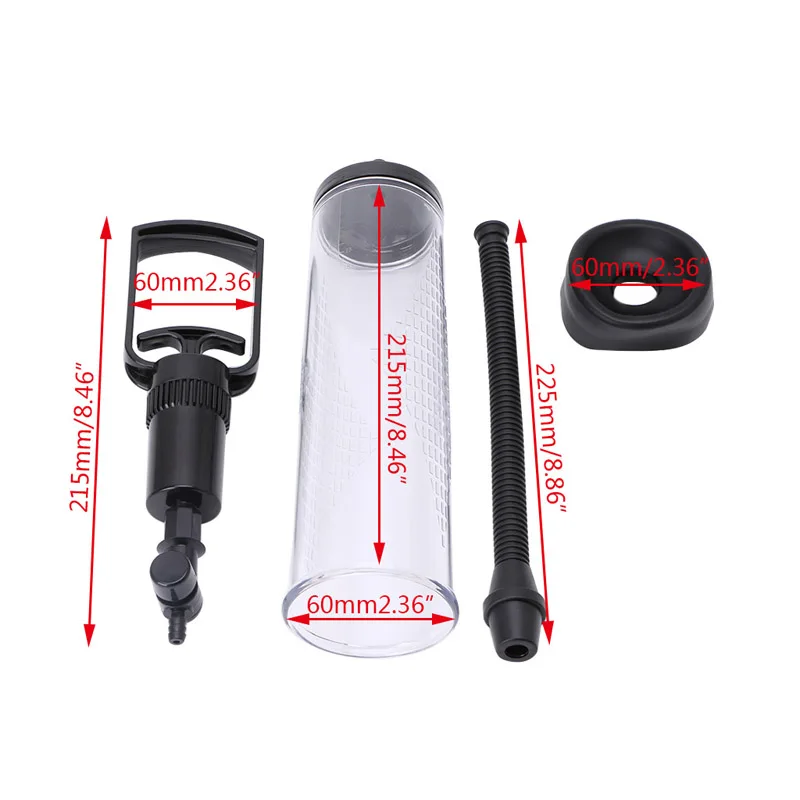 Penis pump penis extender Men Male Pump Enlarger Enlargement Bigger Sleeve Growth Enhancer Extender New | Красота и здоровье