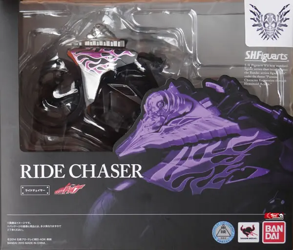100% Оригинальные BANDAI Tamashii нациями S. H. Figuarts (SHF) Экшн-фигурка Chaser от &quotKamen Rider Drive&quot |