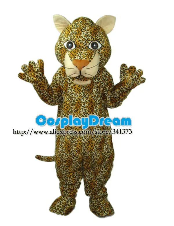 Реклама ростовая кукла костюм молодых леопардовый животное согласно