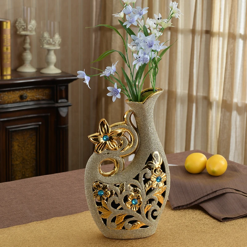 Керамическая ваза Декор для дома минималистичное Современное украшение