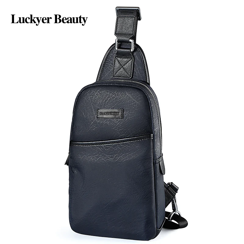 Luckyer Beauty пояса из натуральной кожи для мужчин курьерские Сумки повседневное