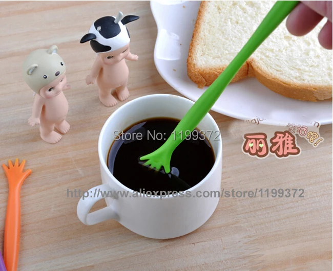 5000 шт./лот мешалка для кофе перемешиватель мешальный стержень милая штанга сока и