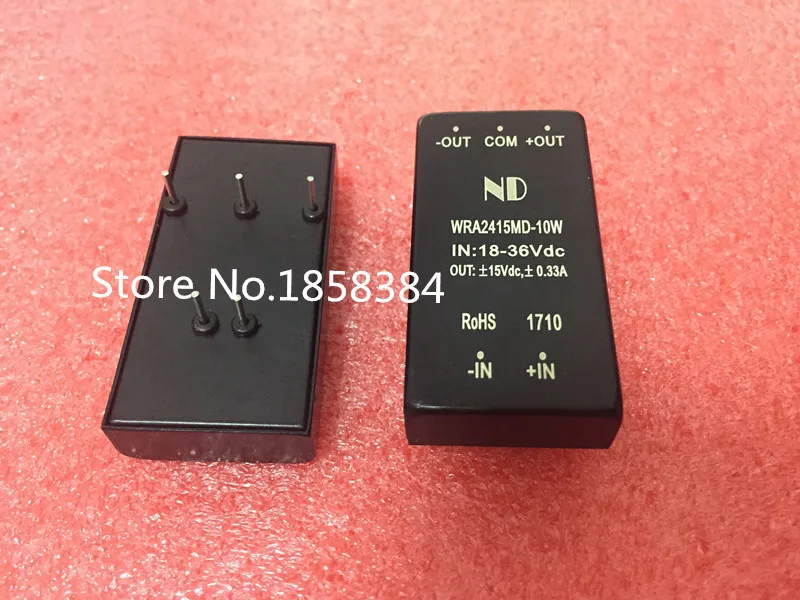 Изолированный конвертер постоянного тока 24v понижающийся на двойной выход 15v dcdc