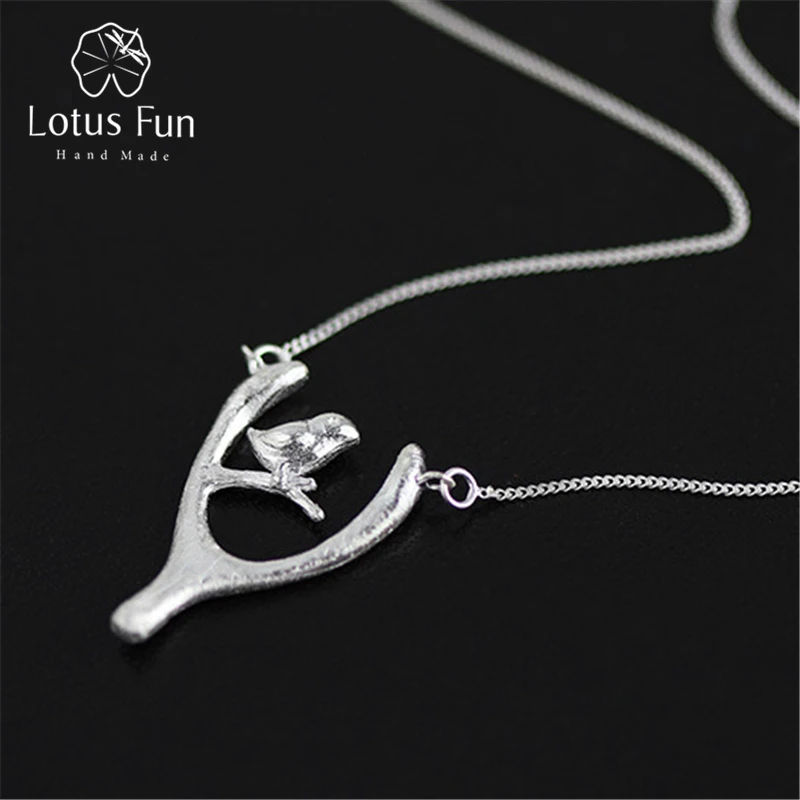 Lotus весело Настоящее стерлингового серебра 925 H and сделано Fine Jewelry птица желание