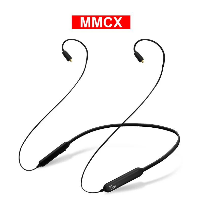 TRN беспроводной Bluetooth кабель MMCX 2 контактный разъем использовать для BA10 ES4 ZSA ZS10 ZS6