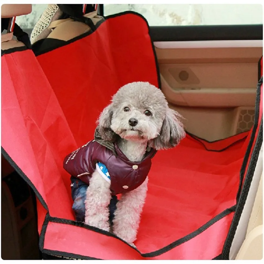 

High Quality Pet Dog Cat Car Rear Back Seat Carrier Cover Pet Dog Mat Blanket Cover Mat Hammock Cushion Protector 3 Colors 2016