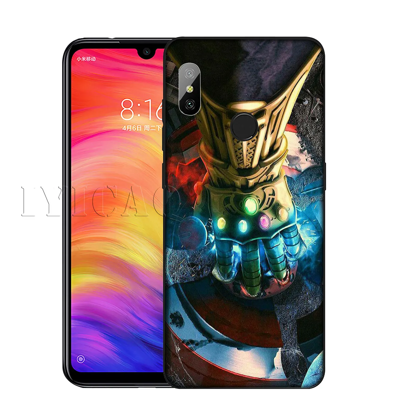 IYICAO The Avengers Thanos Marvel Soft Silicone Phone Case for Xiaomi Mi 10 9 9T CC9 CC9E 8 SE A3 Pro A1 A2 Lite 6 f1 |