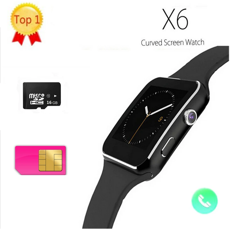 X6 pk Q18 Bluetooth умные часы u8 спортивные для Apple iPhone 6S Android телефон с камерой поддержка