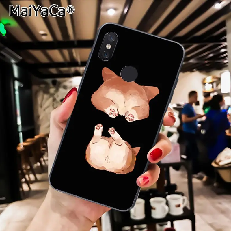 MaiYaCa сексуальный мультфильм собака задница супер милая корги телефонный чехол
