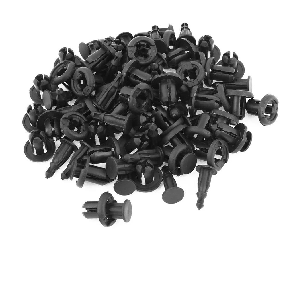 

Car 10mm Hole Dia Plastic Rivets Fastener Fender Push Pin Clips 50PCS