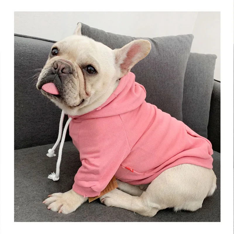 Pet одинаковые худи весенняя одежда для собаки панель в форме французского