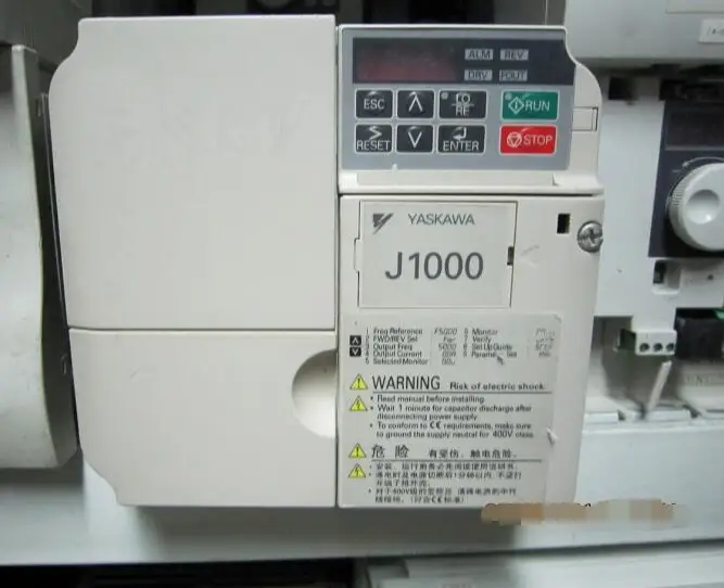 

Inverter CIMR-JB4A0011BAA 5.5KW/3.7KW 380V , Used one , 90% appearance new , 3 months warranty , fastly shipping