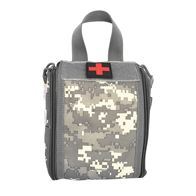 ACU 1000D Molle тактическая аптечка для первой помощи, медицинский аксессуар, сумка, поясная сумка, модульная медицинская сумка для выживания, нейлоновая сумка Cordura - Цвет: ACU