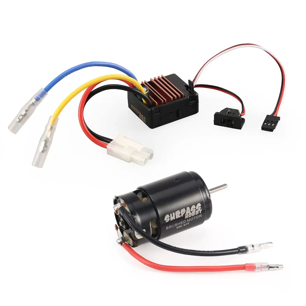 Surpass Hobby 550 27 T/35 T коллекторный мотор 60A ESC с 5 V/2A BEC для HSP HPI дистанционным