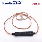 APT-X MMCX Bluetooth Сменный кабель для Shure SE215 SE535 SE846 Sennheiser ie80 ie8I IE8 наушников TF10 TF15, кабели для гарнитуры